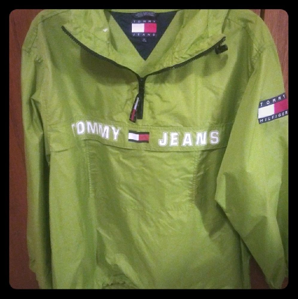 90s Tommy Jeans Spellout Windbreaker